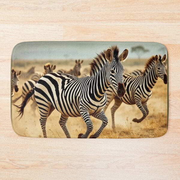 Item preview, The Great Zebra Migration designed and sold by DesignerChic111.