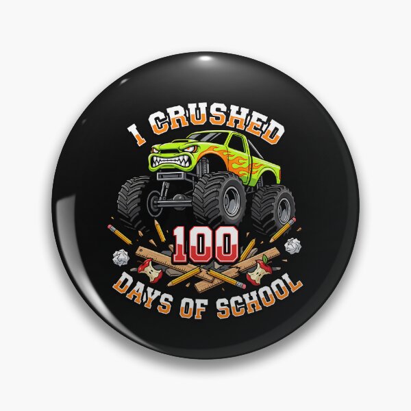 Item preview, I Crushed 100 Days of School Truck 100th Day of School Boys designed and sold by clothesy7.