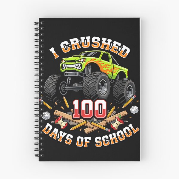 Item preview, I Crushed 100 Days of School Truck 100th Day of School Boys designed and sold by clothesy7.