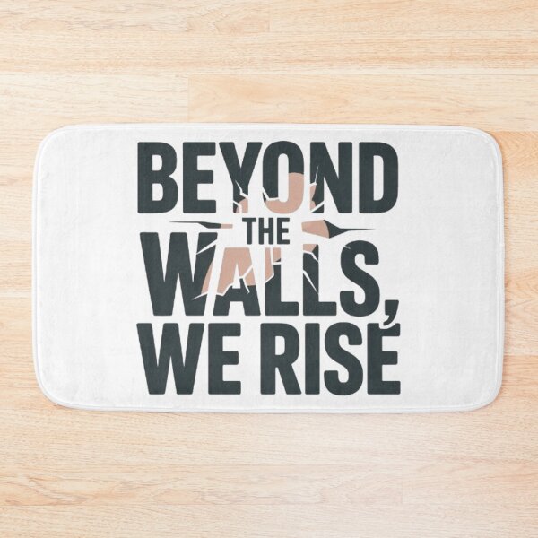 Item preview, Beyond the Walls We Rise – Anime Inspired Quote Art designed and sold by Marouf-Store.