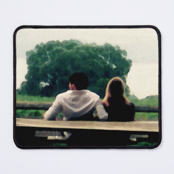 Item preview, Quiet Companionship by the Lake Digital Art Print designed and sold by Electric Mystic Art Merch.