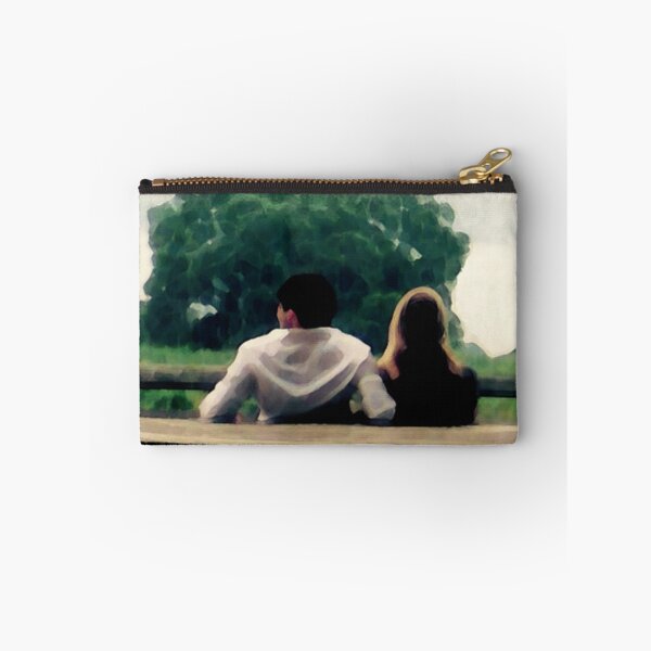 Item preview, Quiet Companionship by the Lake Digital Art Print designed and sold by Electric Mystic Art Merch.