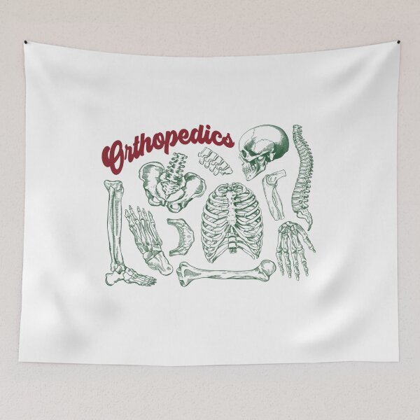 Item preview, Orthopedics Skeleton, Ortho Work, Orthopedic Nurse, Ortho Tech, Orthopedist Gift, Ortho Gifts, Ortho RAD Tech Gift designed and sold by DesignDenDo ⭐⭐⭐⭐⭐.