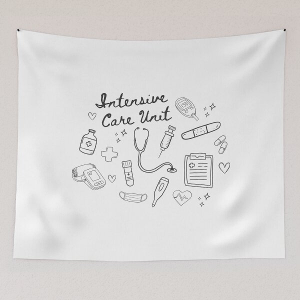 Item preview, ICU Nurse, Intensive Care Unit Nurse, Gift for ICU Nurse Intensive Care Unit, for Work Graduation Present for RN designed and sold by DesignDenDo ⭐⭐⭐⭐⭐.