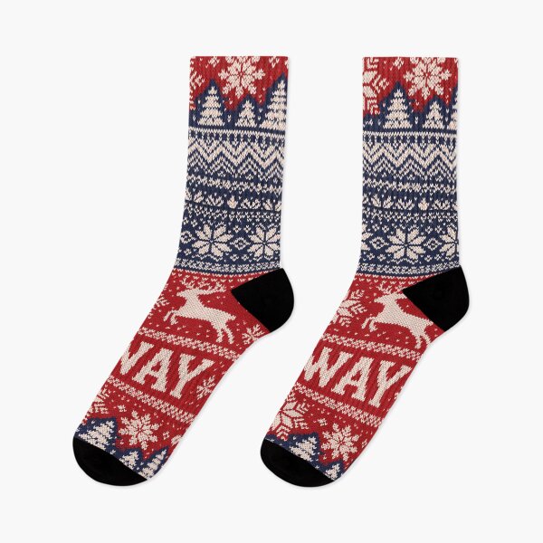 Item preview, Norway – Traditional Norwegian pattern in a knitted look designed and sold by Mauswohn.