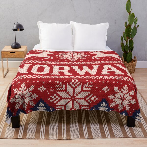 Item preview, Norway – Traditional Norwegian pattern in a knitted look designed and sold by Mauswohn.