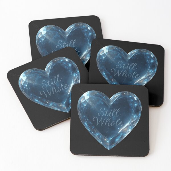 Item preview, Still Whole - Crystal Heart Fantasy Illustration designed and sold by MKreative Studio.
