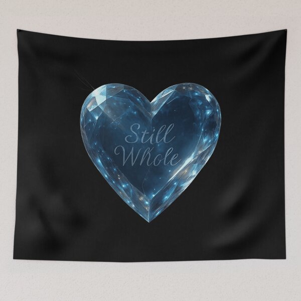 Item preview, Still Whole - Crystal Heart Fantasy Illustration designed and sold by MKreative Studio.