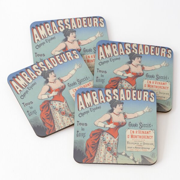 Item preview, Parisian Singer Poster (1885) designed and sold by 19th Century in Color.