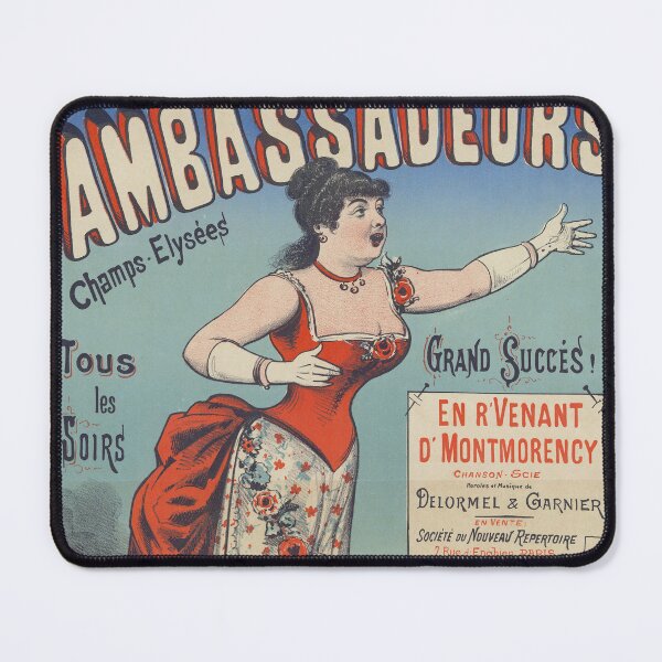 Item preview, Parisian Singer Poster (1885) designed and sold by 19th Century in Color.