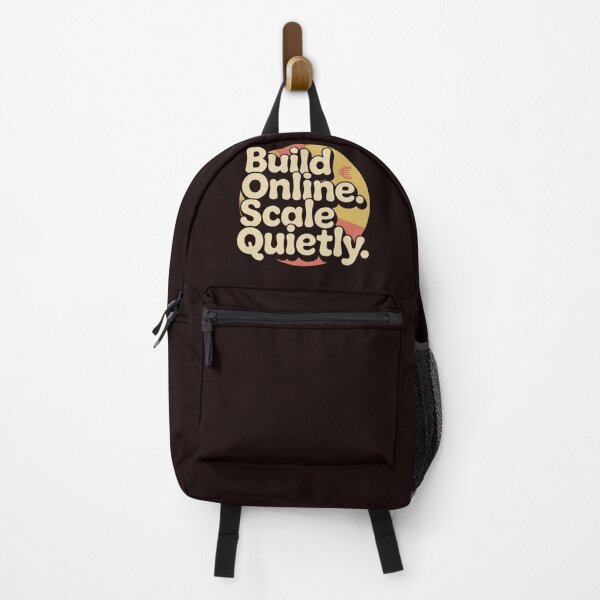 Item preview, Build Online. Scale Quietly. — Quiet Hustle Entrepreneur Quote | AI Automation, Ecommerce, Trading Streetwear designed and sold by masteryStore.