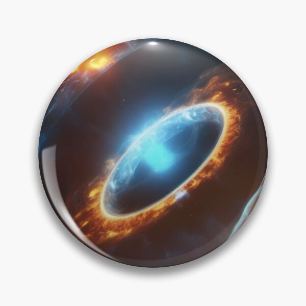 Item preview, Harmonic Orbit: Twin Cosmic Rings designed and sold by CosmicFrames.