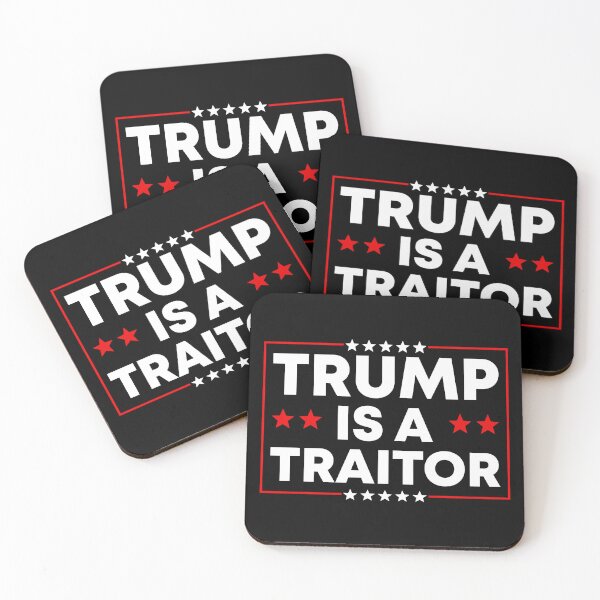 Item preview, Trump Is a Traitor - FDT Anti Trump designed and sold by PixVib.
