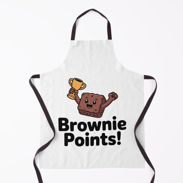 Item preview, Brownie Points! Cute Brownie Pun designed and sold by PMCreative.