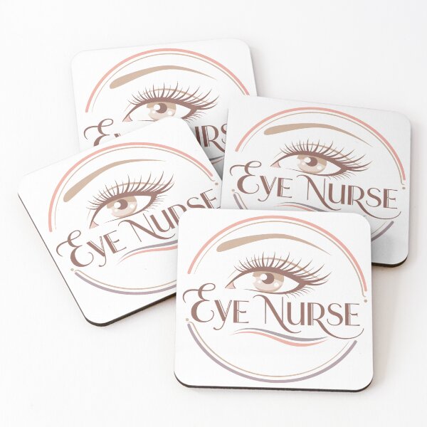 Item preview, Elegant Eye Nurse Emblem – Feminine Badge Style designed and sold by KivaroArt.