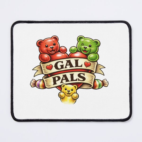 Item preview, Gal Pals Gummy Bears Shirt – Vintage Tattoo Friendship Design designed and sold by Purdiole-art.