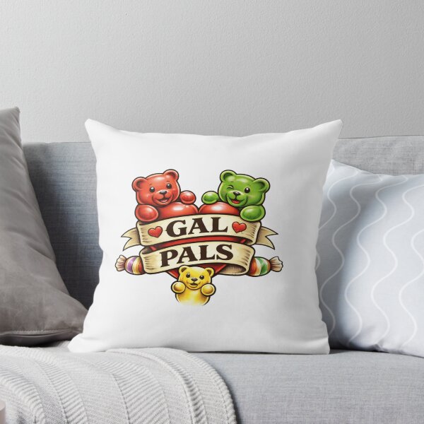 Item preview, Gal Pals Gummy Bears Shirt – Vintage Tattoo Friendship Design designed and sold by Purdiole-art.