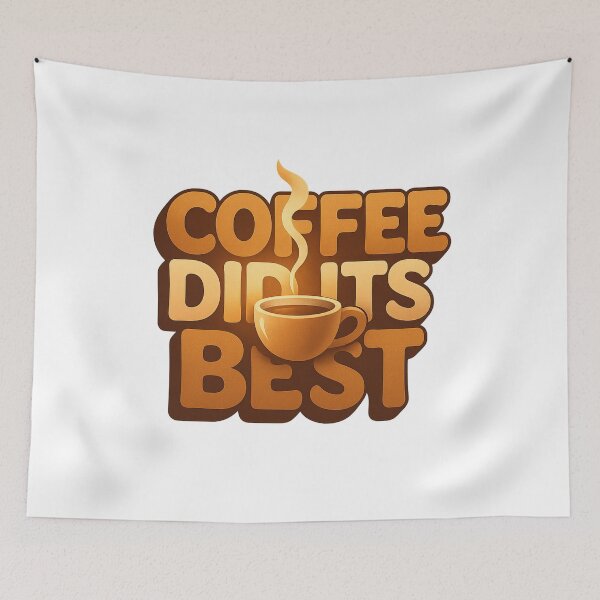 Item preview, Coffee Did Its Best - Bold Morning Typography designed and sold by MKreative Studio.