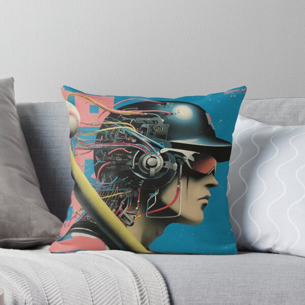 Item preview, Futuristic Baseball Player with Cybernetics designed and sold by lautir.