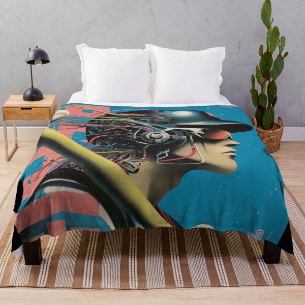Item preview, Futuristic Baseball Player with Cybernetics designed and sold by lautir.