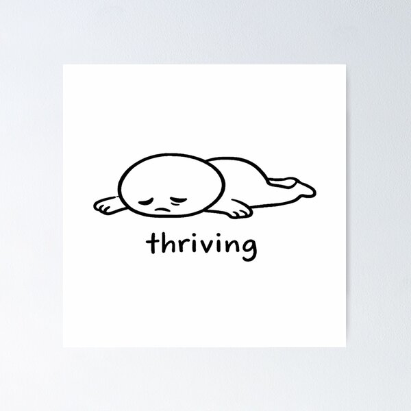 Item preview, thriving designed and sold by Planetporridge.