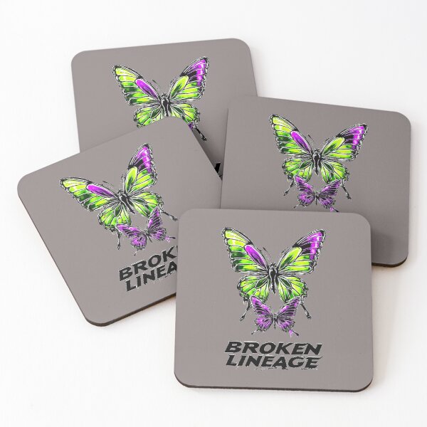 Item preview, Broken Lineage – Minimalist Sharp Chrome Butterfly designed and sold by Shift-Bloom.