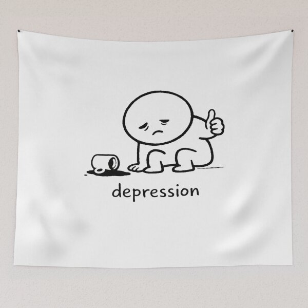 Item preview, depression designed and sold by Planetporridge.