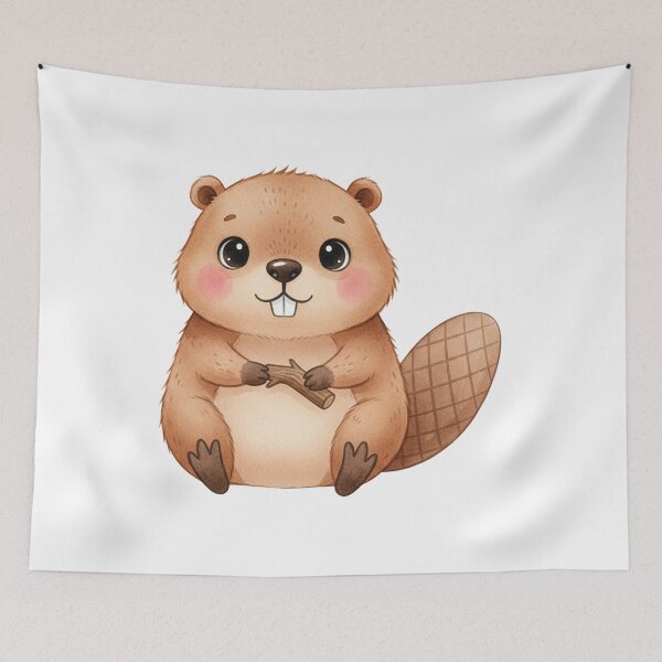 Item preview, Cute beaver designed and sold by cr8or.