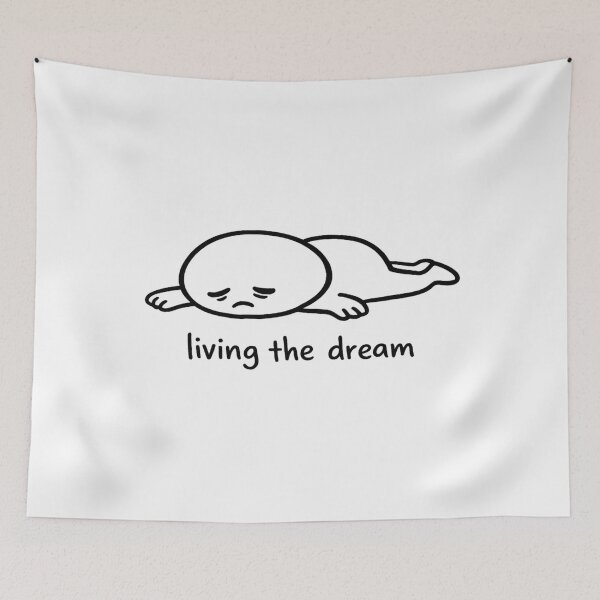 Item preview, living the dream designed and sold by Planetporridge.