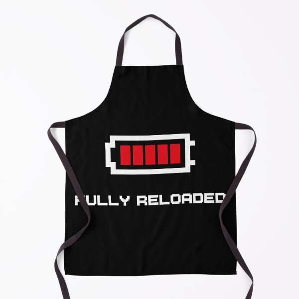 Item preview, Fully reloaded - Pixel Battery (Retro 8-bit) (dark) designed and sold by ProjetF.
