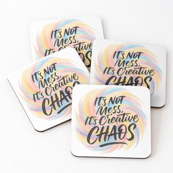 Item preview, Creative Chaos - Expressive Brush Lettering Artwork designed and sold by MKreative Studio.