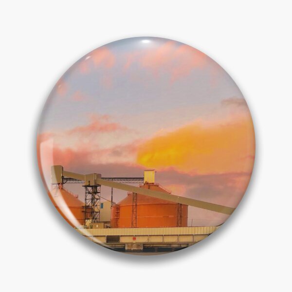 Item preview, Silos, Sunset and a Seagull designed and sold by Violaman.