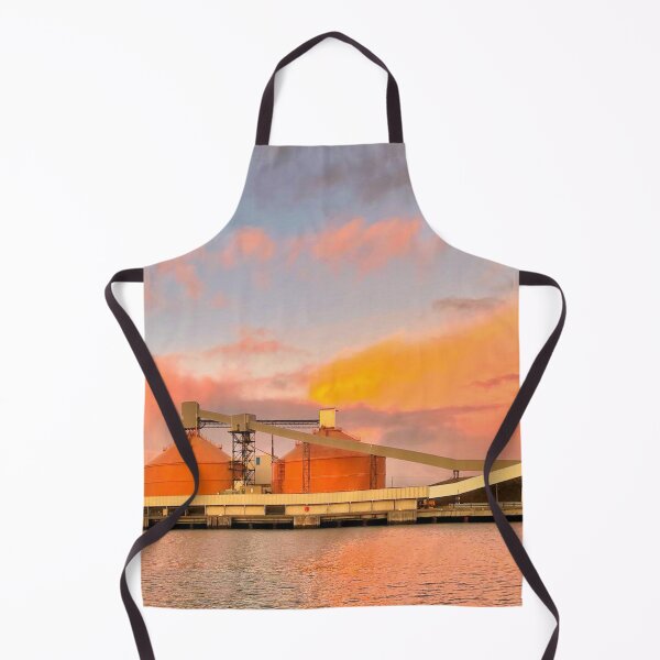 Item preview, Silos, Sunset and a Seagull designed and sold by Violaman.