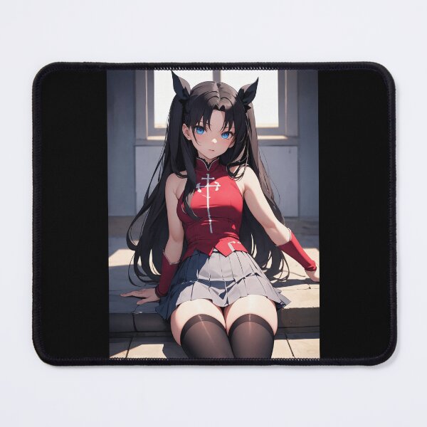 Item preview, Tohsaka Rin Fate Stay Night Anime Modern Aesthetic Art designed and sold by iloveanimechibi.