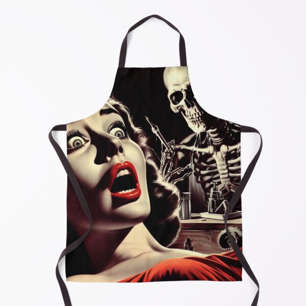 Artikelvorschau, Old-School-Horror-Kunst entworfen und verkauft von PulpVintage.