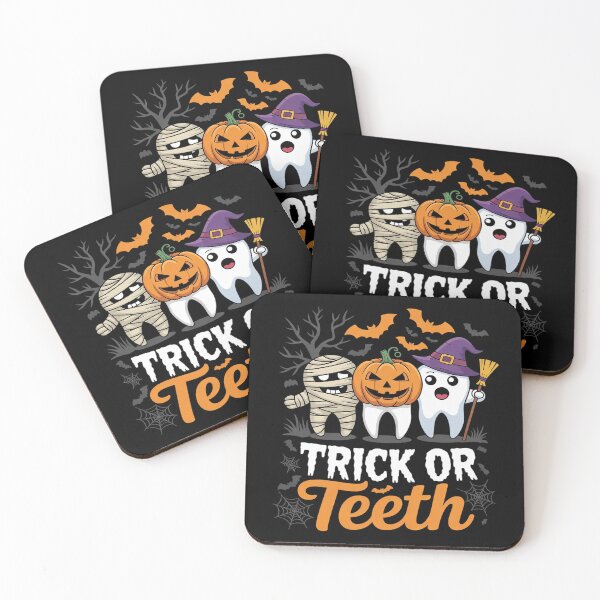 Item preview, Trick Or Teeth Halloween Costumes Dental Assistant Dentist  designed and sold by CombatTask.