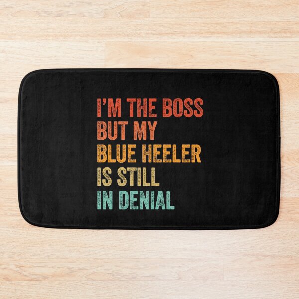 Artikelvorschau, Ich bin der Boss, aber mein blauer Heiler leugnet es immer noch. entworfen und verkauft von Guarddogdrive.