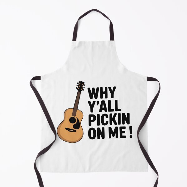Item preview, Why Y'all Pickin On Me! Cute Guitar Pun designed and sold by PMCreative.