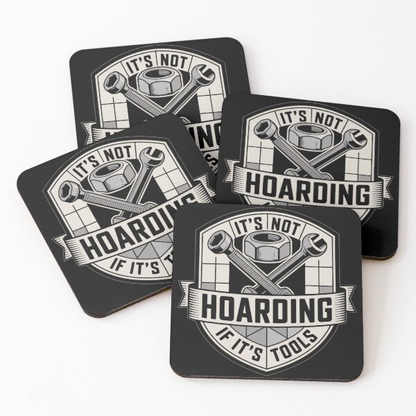 Item preview, It’s Not Hoarding If It’s Tools – Tool Hoarder Workshop Badge designed and sold by Marpin91.
