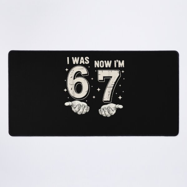 Item preview, I was 6 Now I'm 7 Year Old Birthday 67 Funny for Boys Girls designed and sold by Juansustait.