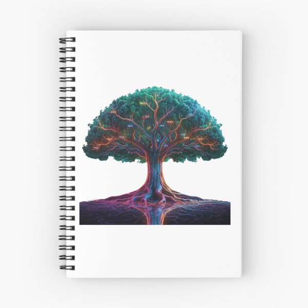 Aperçu de l'œuvre Arbre de transition temporelle : les racines de 2025 portent des fruits en 2026 créée et vendue par Print a dream.