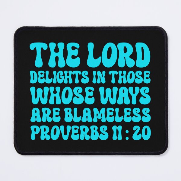 Item preview, The Lord delights in those bible verse designed and sold by SNW-Collective.