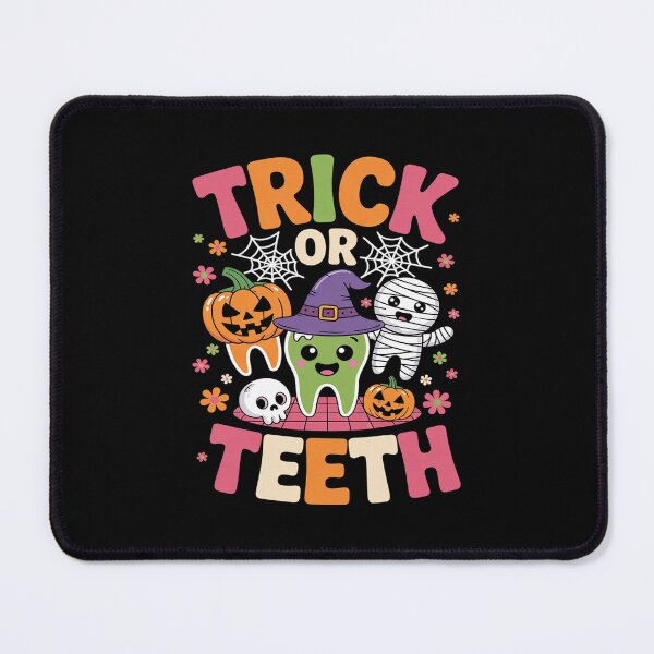 Item preview, Trick Or Teeth Halloween Dentist Dental Hygienist Assistant designed and sold by CombatTask.
