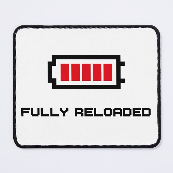 Item preview, Fully reloaded - Pixel Battery (Retro 8-bit) designed and sold by ProjetF.