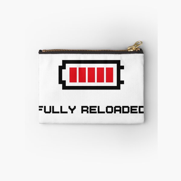 Item preview, Fully reloaded - Pixel Battery (Retro 8-bit) designed and sold by ProjetF.