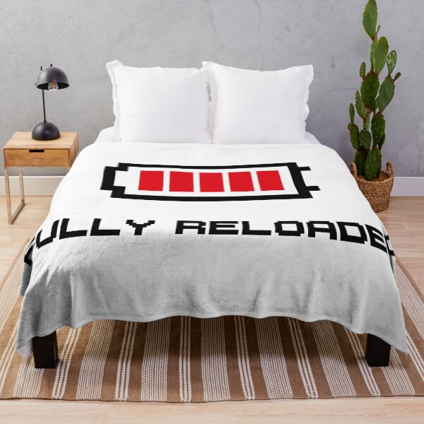 Item preview, Fully reloaded - Pixel Battery (Retro 8-bit) designed and sold by ProjetF.