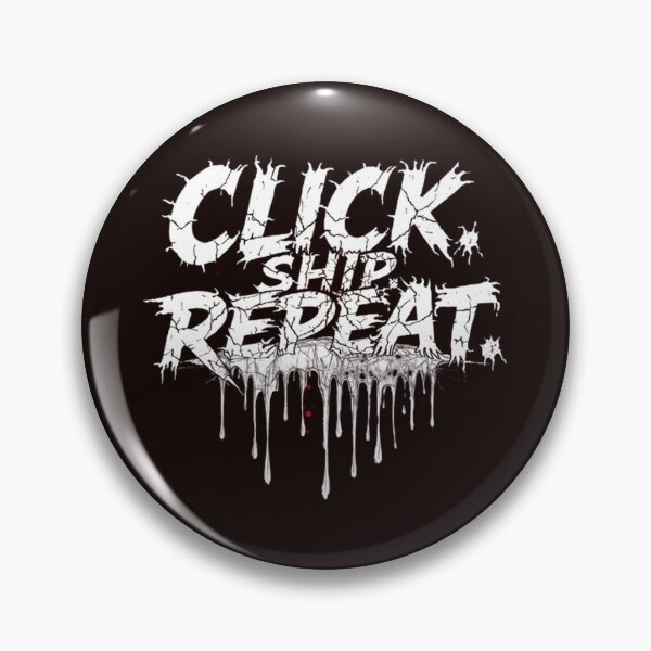 Item preview, Click. Ship. Repeat. — Ecommerce Hustle Slogan | Online Store, Dropshipping, Shipping Life Typography  STRONG SEO DESCRIPTION designed and sold by masteryStore.
