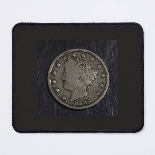 Item preview, 1897 Liberty "V" Nickel  designed and sold by moneyfun.