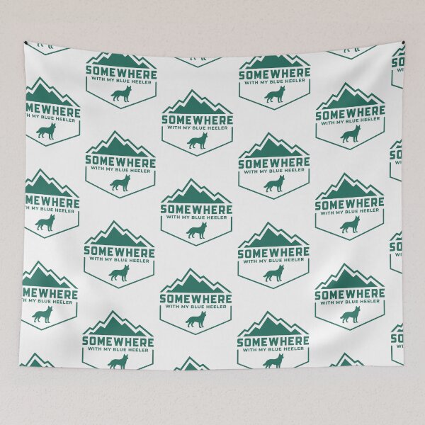 Item preview, Somewhere With My Blue Heeler Outdoor Wilderness Gift designed and sold by Guarddogdrive.