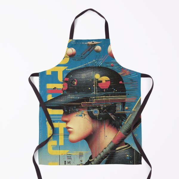 Item preview, Futuristic Baseball Player designed and sold by lautir.